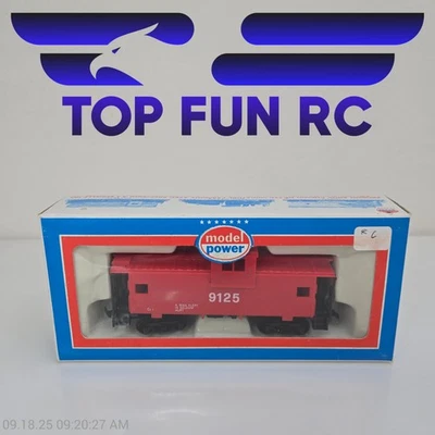 Model Power 9125 Red Safety Caboose - Image 1 of 3