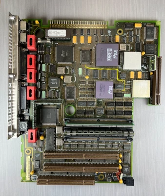 33F5834 IBM 16MHz System Motherboard w/ 386 CPU, co-processor, and memory - Image 1 of 4