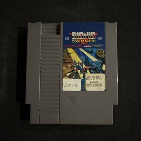 Bionic Commando (Nintendo Entertainment System, 1988) (NES) Good Condition