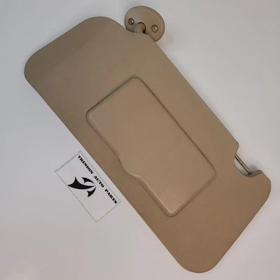 Солнцезащитный козырек для водителя Suzuki XL7 2005-2009 годов выпуска с зеркалом коричневая ткань изготовитель оборудования - Изображение 1 из 3