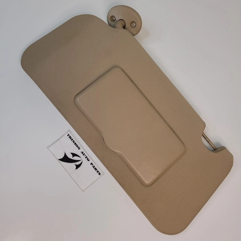 Parasol conductor Suzuki XL7 2005-2009 con espejo tela marrón OEM Foto 1 de 3