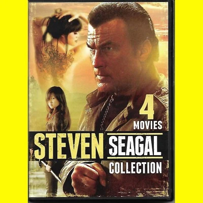 Steven Seagal 4 Movies Collection Action DVD $4.65 S/H Up to 4 DVDs - Image 1 of 3