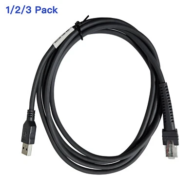 CBA-U01-S07ZAR USB Cable for Symbol Barcode Scanner LS4208 DS3478 DS3508 DS9208 - Image 1 of 3