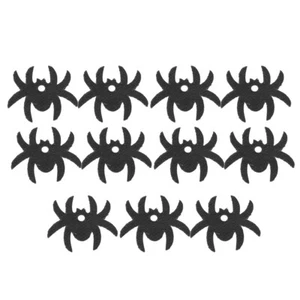 500 Pcs Halloween Patch Non Woven Fabric Festival Decorative Patch(Spider)♡ - Picture 1 of 9