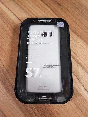 VRS Design (Verus) Samsung Galaxy S7 edge Crystal Mix Case Cover (Nero) - Immagine 1 di 3