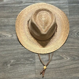 Cappello di paglia da giardiniere Tula Austin TX UPF 50 L XL 7,25 pelle mentoniera spiaggia piscina - Foto 1 di 9