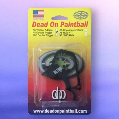 NEW DOP Dead On Paintball Tippmann A5 Double Trigger Kit Paintball Gun Marker - Image 1 of 2