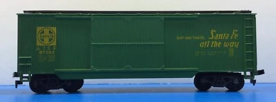 Vagão caixa de trem de carga marca Mehano "ATSF - Santa Fe All The Way" 67392 # 9 - Imagem 1 de 4