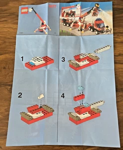 Lego 6477 City Fire Fighters' Lift Truck Instruction Manual Only - Picture 1 of 2