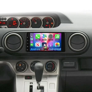 Radio estéreo para automóvil GPS WiFi 2+64 GB para Scion xB 2008-2015 Apple CarPlay Android 15 - Imagen 1 de 24
