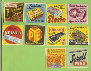 #D386.     #1.   TEN (10)  1950s / 1960s  NEW ZEALAND ADVERTISING COUPONS - Picture 1 of 2