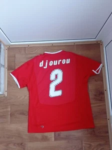 SWITZERLAND TEAM 2008 2010 HOME #2 Djourou SHIRT FOOTBALL SOCCER JERSEY Size XL  - Picture 1 of 8