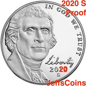 2020 S Jefferson Nickel US Mint Proof Set Early Strike Nickle 5¢ New Lowest 2024 - Picture 1 of 11