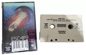 Journey Escape Cassette Tape 1981 Columbia Records Vintage TCT 37408 Columbia - Picture 1 of 3