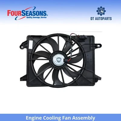 For 2009-2022 Dodge Challenger Engine Cooling Fan Assembly 4 Seasons 2010 2011 - Image 1 of 4