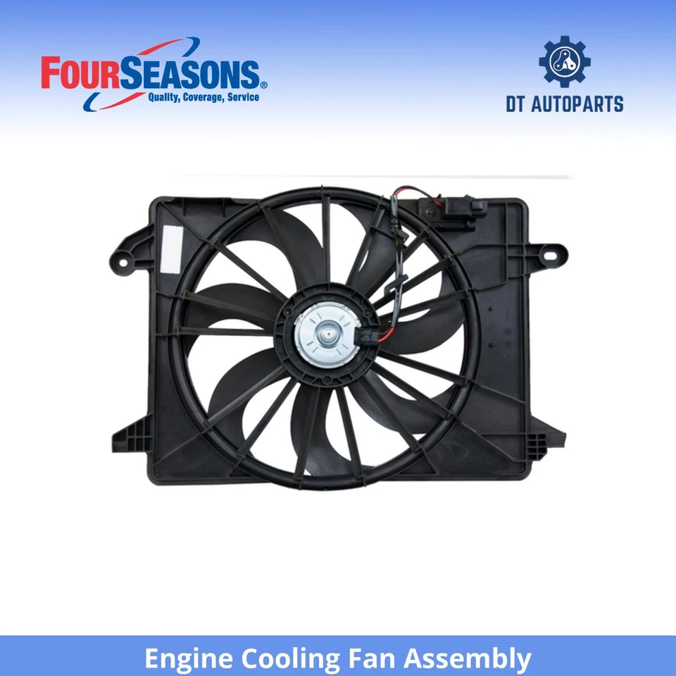 Para 2009-2022 Dodge Challenger conjunto de ventilador de refrigeração do motor 4 temporadas 2010 2011 - Imagem 1 de 4