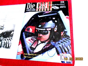 Dale Earnhardt Signed Racing Magazine/Photo/Program -PSA Authenticated - Picture 1 of 3