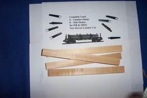 American Flyer Parts - Carico completo per Flat Cars 928 e 24516 #31 - Foto 1 di 1