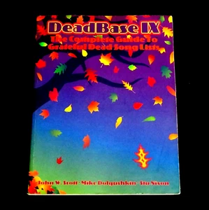 Grateful Dead DeadBase IX Book Dead Base 9 Nine 1995 Edition GD Photos Set Lists - Picture 1 of 12