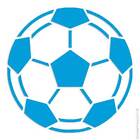 Soccer Ball Sport, Vinyl Decal Sticker, Multiple Colors & Sizes #3141