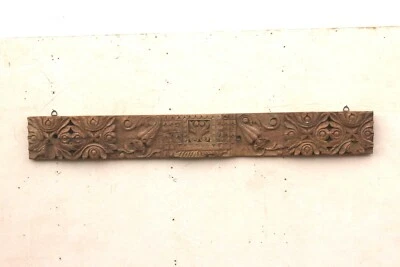 100-120 AÑOS ANTIGUO VINTAGE MADERA COLGANTE PANEL PUERTA PANEL COLECCIONABLE Foto 1 de 4