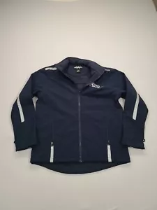 Wear Guard Jacket Small Blue Zip Fleece Comfort Casual Hiking Outdoors Mens - Picture 1 of 9
