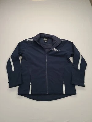 Wear Guard Jacket Small Blue Zip Fleece Comfort Casual Hiking Outdoors Mens - Image 1 of 4