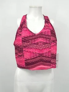 Nine West Sports Bra Racerback Pink Beauty Prism Women Sz XL NEW NWT 960 - Picture 1 of 4
