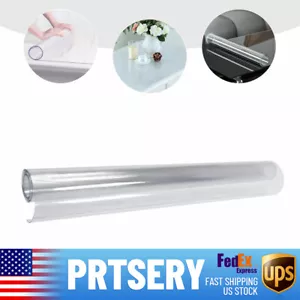 78x42Inch Clear PVC Tablecloth 2mm Thick Clear Desk Protector Table Pads - Picture 1 of 13