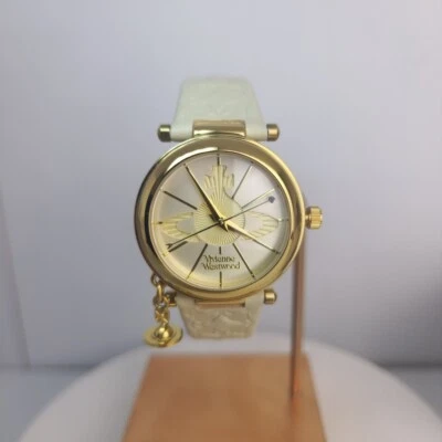 Новый Vivienne Westwood белый мать шар женские часы VV006WH с ярлыками, без коробки. - Изображение 1 из 4