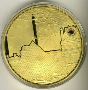 Gedenkmedaille - Les Monuments Français - Bild 1 von 3