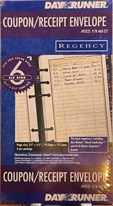 Day Runner Gutschein/Quittungsumschlag - Regency - Bild 1 von 2