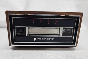 VINTAGE Passport STD-270 8 Track Player Stereo Tape Player Deck - Needs Repair - Picture 1 of 11