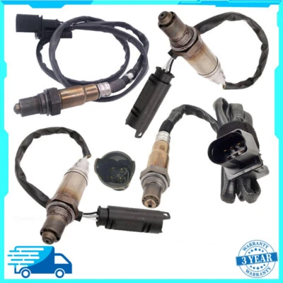 4PCS Up+Down Oxygen Sensor Upper+Lower For BMW X5 4.4L/4.8L V8 2004 2005 2006 US Foto 1 de 4