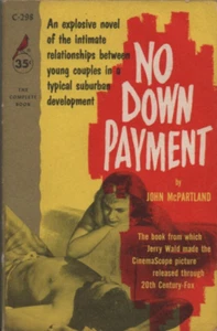 No Payment Down John McPartland published Pocket Books Cardinal 1st ed. 1957 new - Imagen 1 de 2