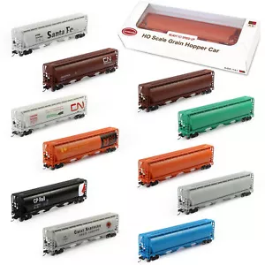 Evemodel Trains HO Scale 1:87 Cylindrical Covered Grain Hopper Car Rolling Stock - Picture 1 of 19