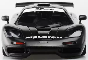 1 18 F1 Race Car w/BMW V12 Classic Custom Concept Built Metal Model Black 12 - Picture 1 of 24