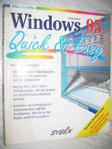 Altes Buch Windows 95 Quick & Easy Ausgabe 1995 - Picture 1 of 1