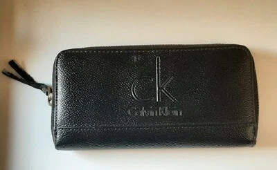 Calvin Klein Geldbörse Damen Leder - gebraucht - Bild 1 von 4