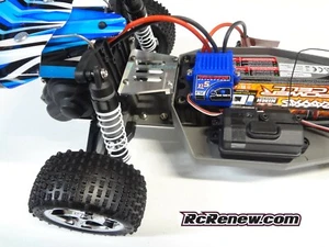 Traxxas Rustler Bandit Drag racing 38mm Chassis Wheelbase Extension Kit - Picture 1 of 5
