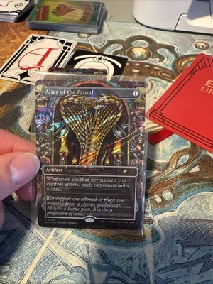 Altar of the Brood Halo Foil Encyclopedia Of  Magic Magic The Gathering 0028 - Image 1 of 4