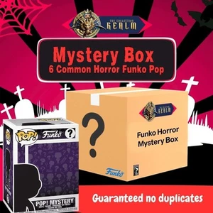 Funko Pop! Juego de 6 cajas misteriosas con temática de terror (pops comunes aleatorios) con estuche - Imagen 1 de 2