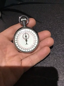 ⭐️ Vintage Smiths Windup Stopwatch. Retro British Classic Sports.Working . ⭐️ - Picture 1 of 6
