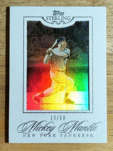 2006 Topps Sterling Framed White #22 Mickey Mantle - Picture 1 of 2