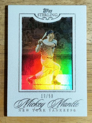 2006 Topps Sterling Framed White #22 Mickey Mantle - Image 1 of 2