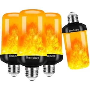 LED Flame Light Bulb Set - Energy Efficient, 4 Modes for Elegant Home Decoration - Picture 1 of 10