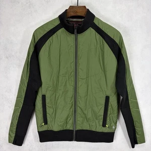 Smartwool Jacke Herren Medium Grün Schwarz Merino Hybrid Windbreaker Full Zip - Bild 1 von 12