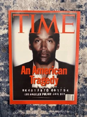 1994 Time Magazine June 27 O.J Simpson An American Tragedy Newsstand High Grade - Image 1 of 3