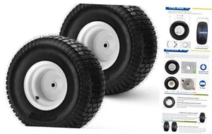 Pneumatici posteriori per rasaerba 20x8,00-8" con cerchio per equitazione tosaerba e trattori L100 - Foto 1 di 8