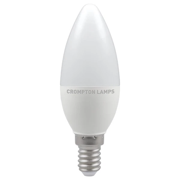 CROMPTON LED Candle Opal Dim 6.5W 4000K SES - Image 1 of 1